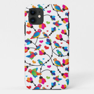 cute colourful parrot bird iPhone 11 case