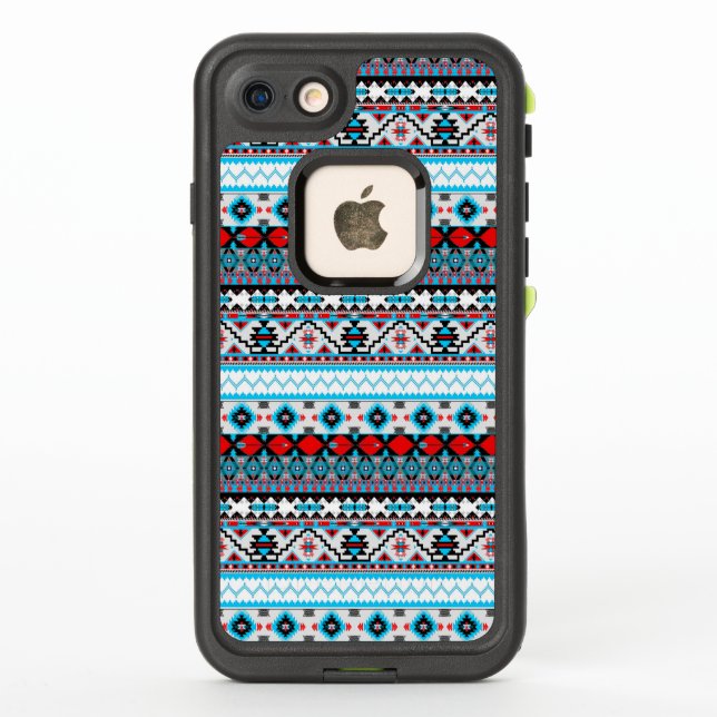 Cute colourful patterns LifeProof iPhone case (Back)