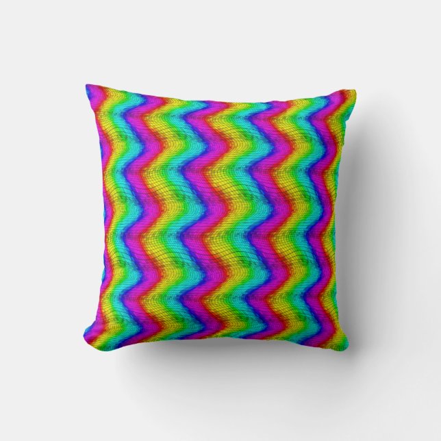 Cute Colourful Pillow (Front)