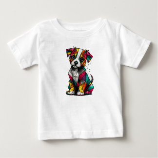 Cute Colourful Puppy Kids T-Shirt -A gift for chil
