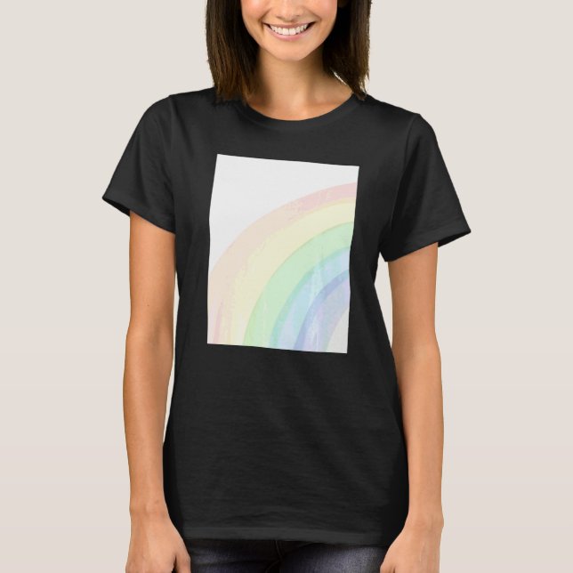 Cute Colourful Rainbow T-Shirt (Front)