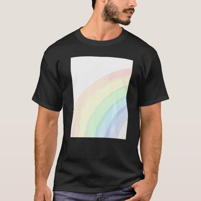 Cute Colourful Rainbow T-Shirt (Front)