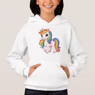 Cute, Colourful Rainbow unicorn 