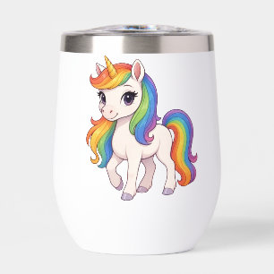 Cute, Colourful Rainbow unicorn 