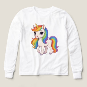 Cute, Colourful Rainbow unicorn