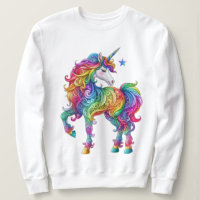 Cute, Colourful Rainbow unicorn