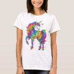 Cute, Colourful Rainbow unicorn T-Shirt<br><div class="desc">amazing</div>