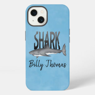 Cute Colourful Shark Trendy Ocean iPhone 13 Case