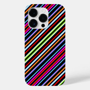 Cute colourful stripes Case-Mate iPhone 14 pro case