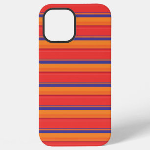 Cute colourful summer stripes iPhone 12 pro max case