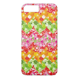 Cute colourful summer zigzag pattern Case-Mate iPhone case
