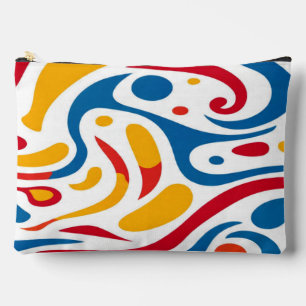 Cute colourful trendy classic pattern accessory  a pouch