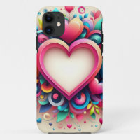 Cute Colourful Valentine's Day heart