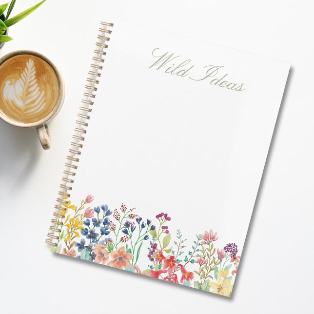 Cute Colourful Watercolor Wildflower Floral  Planner (Creator Uploaded)