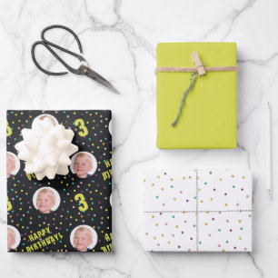 Cute Colourful Wrapping Paper Sheet