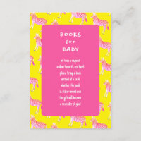Cute Colourful Zebras Custom Baby Shower 