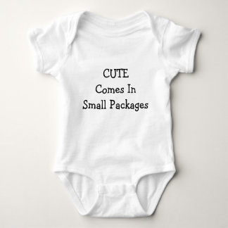 Cute Comes In Small Packages Baby Bodysuit