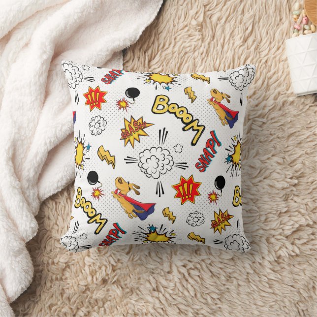 Cute Comic Pattern  Cushion (Blanket)