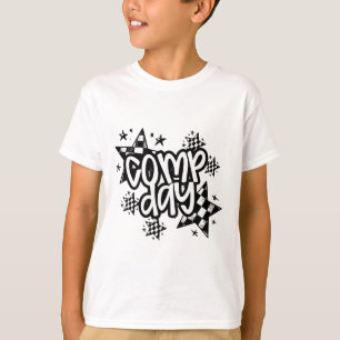 Cute Comp Day Cheer Comp Season Cheerleading Compe T-Shirt