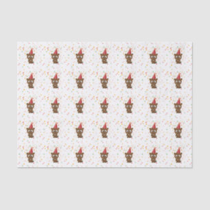 Cute Confetti Party Beaver Tissue Paper