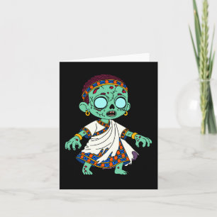Cute Congolese Zombie Note Card