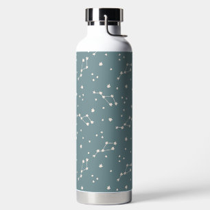 Cute Constellation Sky Pattern Water Bottle