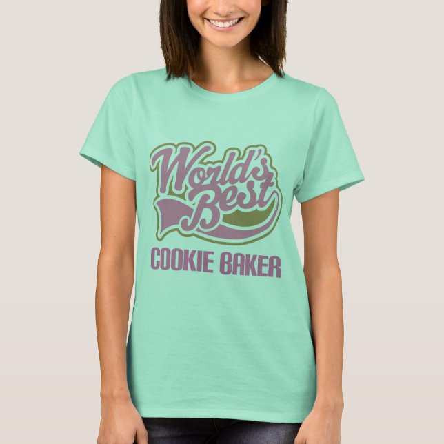 Cute Cookie Baker T-Shirt (Front)
