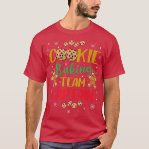 Cute Cookie Baking Team Captain Holiday Cook Fun B T-Shirt