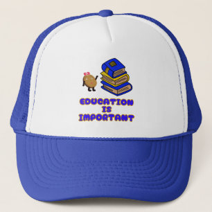 Cute cookie girl trucker hat