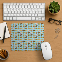Cute Cookie Pattern Novelty Biscuit Art Gift