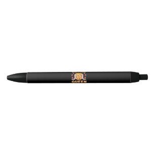Cute Cookie Queen Funny Baking Lover Black Ink Pen
