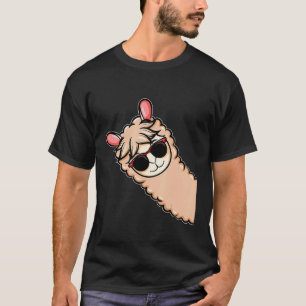 Cute Cool Alpaca Llama Drama For Kids And Toddler T-Shirt