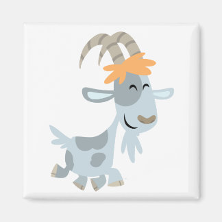 Cute Cool Cartoon Goat Magnet
