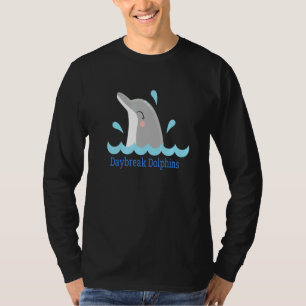 Cute Cool Dolphins Daybreak Elementary School Ut S T-Shirt