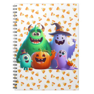 Cute & Cool, Halloween Monsters Notebook
