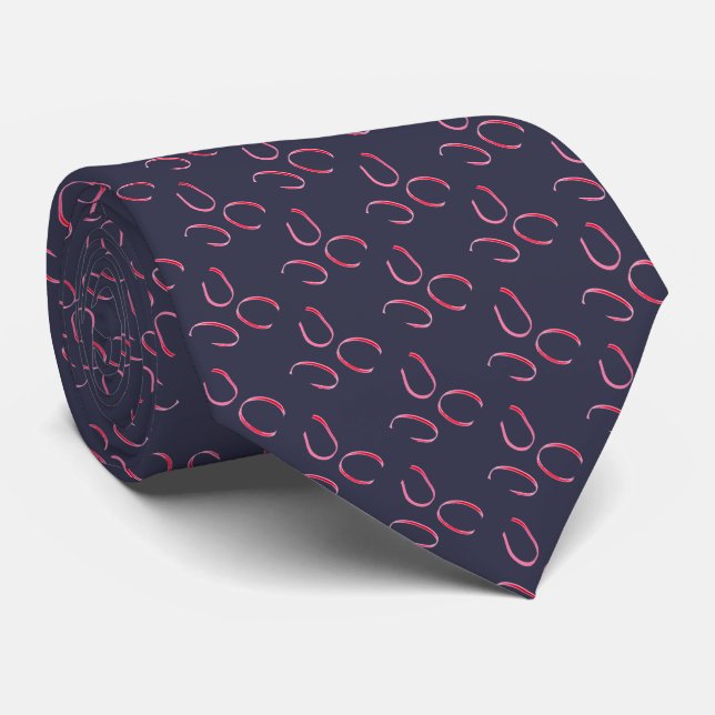 Cute Cool Unique Pattern  Tie (Rolled)