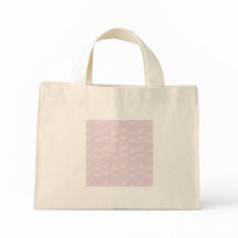 Cute Coquette Ballet Pink Bow Pattern Tiny