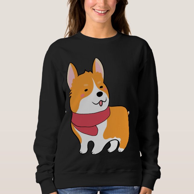 Cute Corgi  527 Sweatshirt (Front)