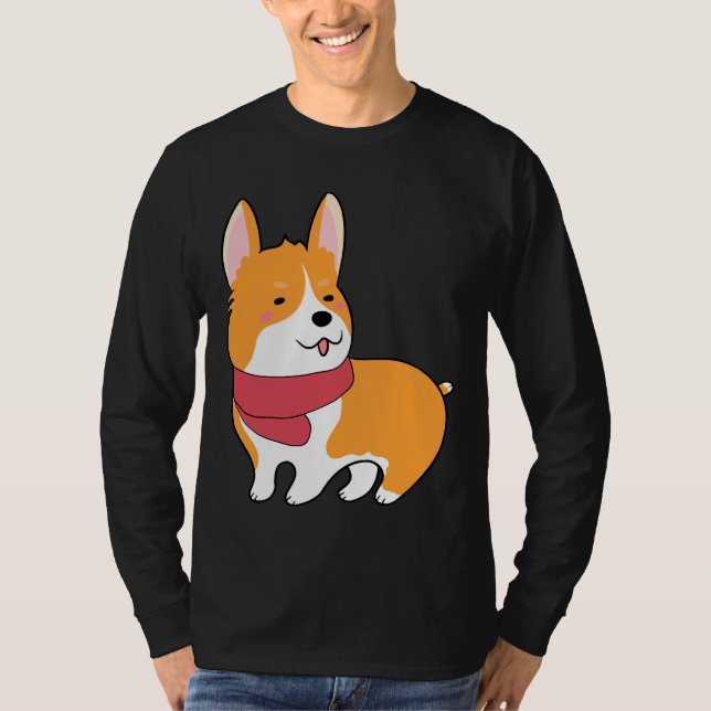Cute Corgi  527 T-Shirt (Front)