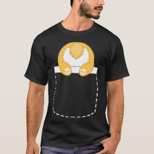Cute Corgi Butt In Pocket Corgi Novelty T-Shirt