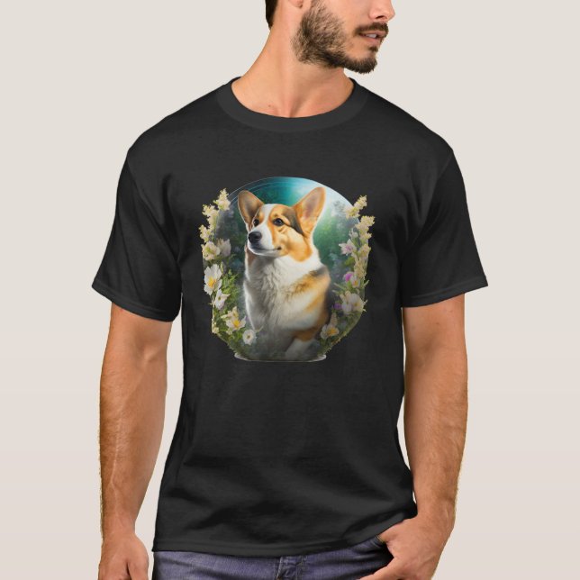 Cute Corgi Cool Pembroke Welsh Corgi  21 T-Shirt (Front)