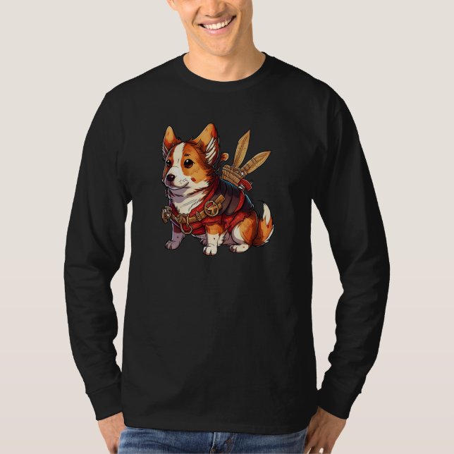 Cute Corgi Cool Pembroke Welsh Corgi  7 T-Shirt (Front)