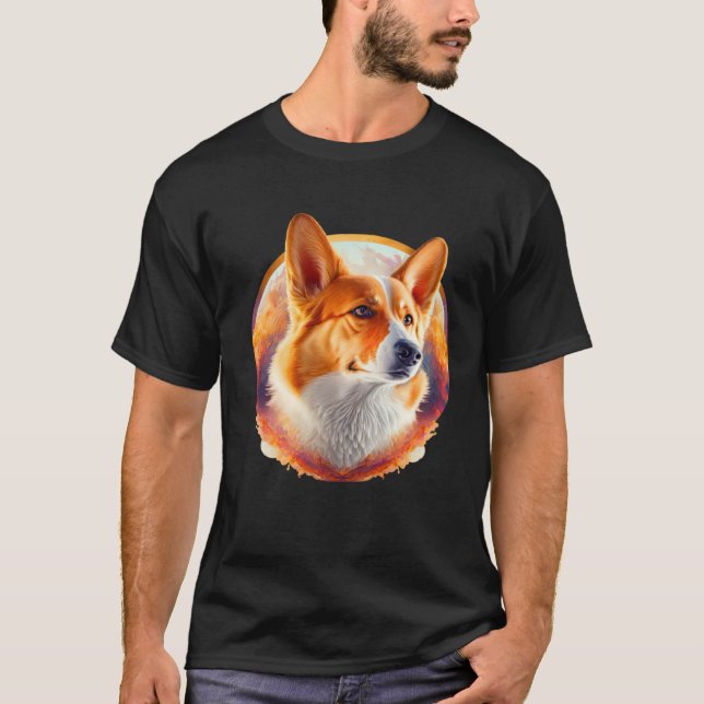 Cute Corgi Cool Pembroke Welsh Corgi  9 T-Shirt (Front)