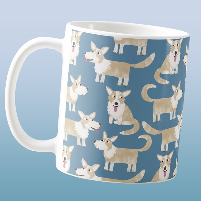 Cute Corgi Dog Coffee Mug (Creator Uploaded)