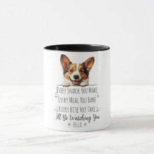 Cute Corgi Dog Funny Custom Mug