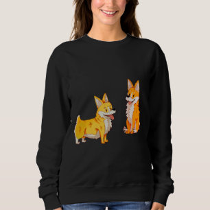 Cute Corgi Dog Long 926 Sweatshirt