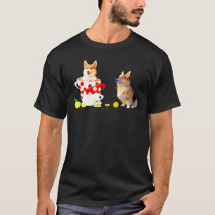 Cute Corgi Dog Tee  Mad Hatters Tea Party Food