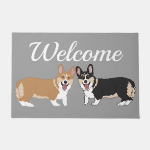 Cute Corgi Doormat