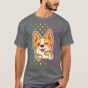 Cute Corgi Gifts Kawaii Corgi Pembroke Welsh Corgi T-Shirt
