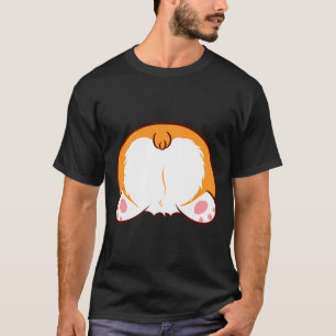 Cute Corgi Heart Butt 727 T-Shirt